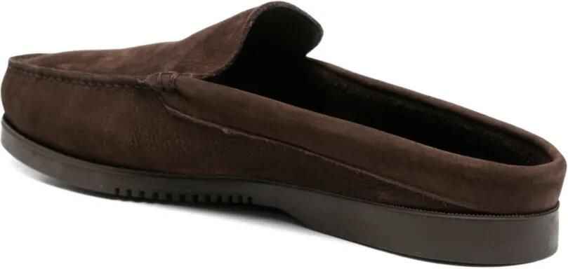 Paraboot Suède muiltjes Bruin - Foto 2