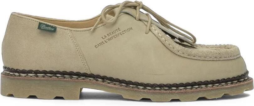 Paraboot x Universal Works Michael derby schoenen met veters Beige