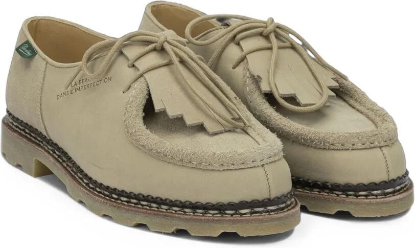 Paraboot x Universal Works Michael derby schoenen met veters Beige - Foto 3