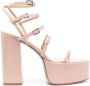 Paris Texas Jessica sandalen met plateauzool Beige - Thumbnail 1