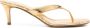 Paris Texas Metallic leren 65mm muiltjes Goud - Thumbnail 1