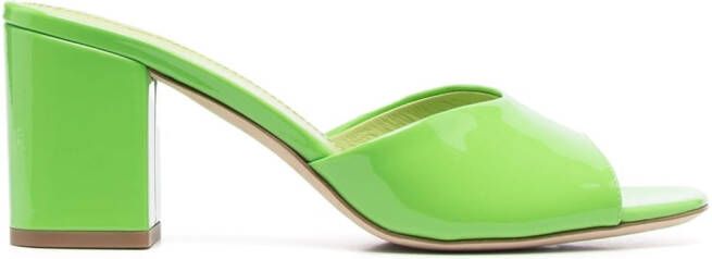 Paris Texas Anja leren sandalen Groen
