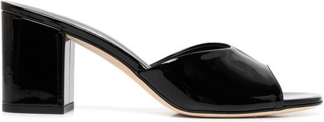 Paris Texas Anja leren sandalen Zwart