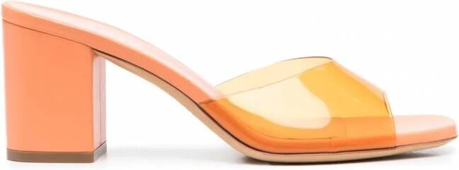 Paris Texas Anja muiltjes met enkelbandje Oranje