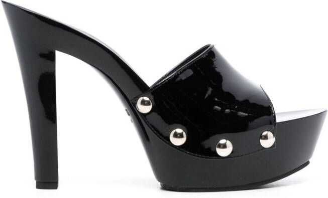 Paris Texas Consuelo muiltjes met studie Zwart