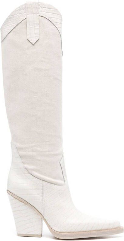 Paris Texas El Dorado 100mm boots Beige