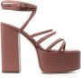 Paris Texas Sandalen met plateauzool Roze - Thumbnail 1