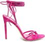 Paris Texas Holly Nicole sandalen met veters Roze - Thumbnail 1