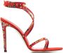 Paris Texas Holly sandalen met veters Rood - Thumbnail 1