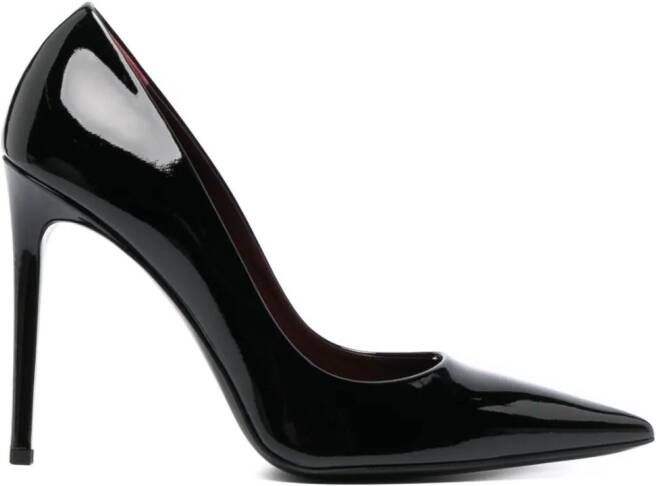 Paris Texas Leren pumps Zwart