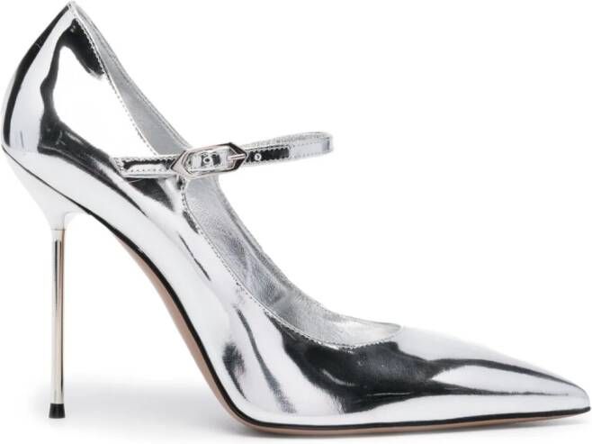 Paris Texas Livia 11 leren pumps Zilver