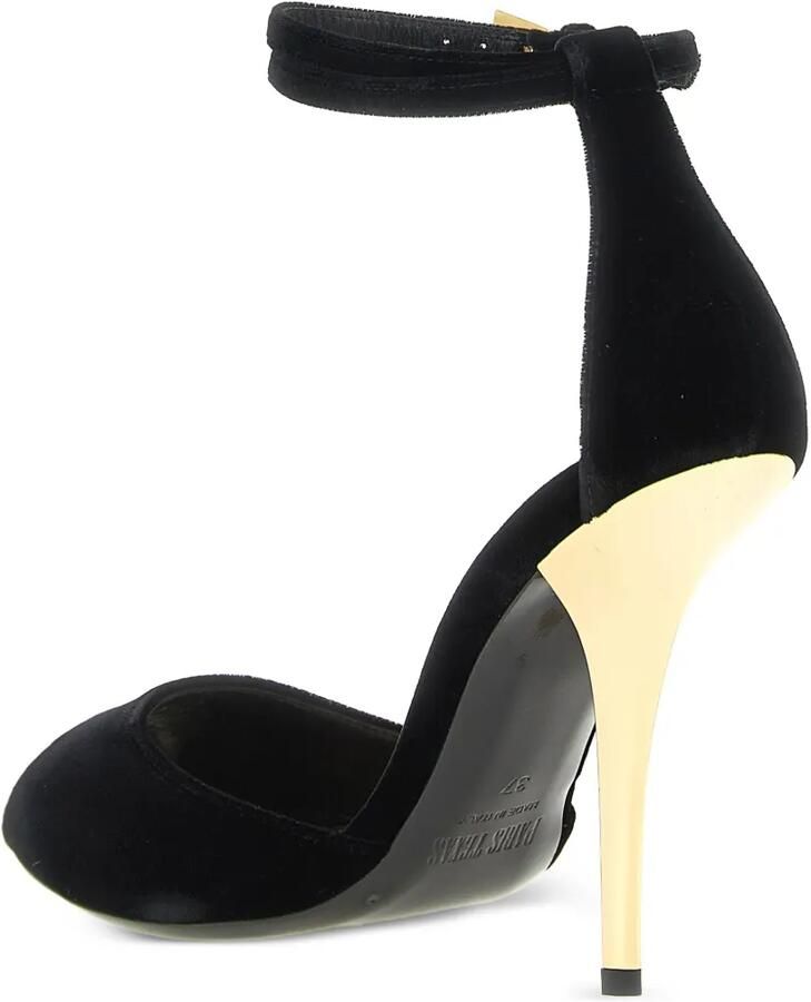 Paris Texas 105 mm Jessica sandalen met enkelbandje Zwart - Foto 2