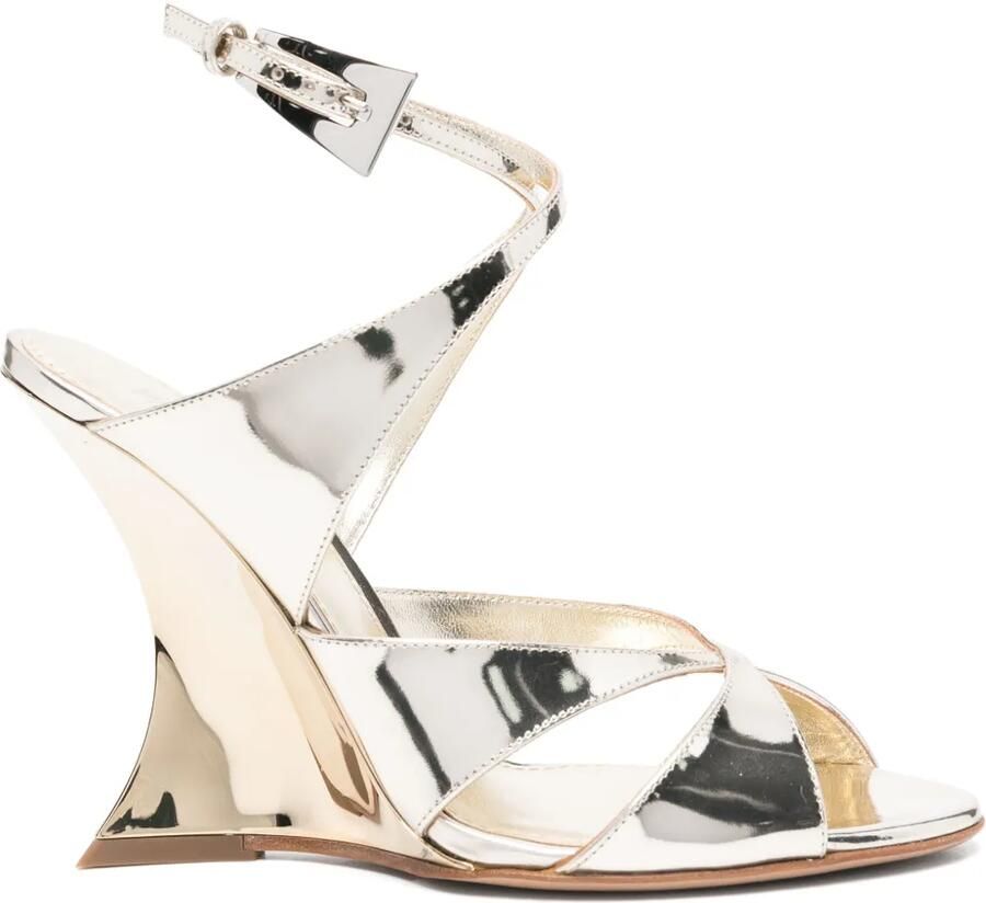 Paris Texas 105 mm Laila sandalen Goud