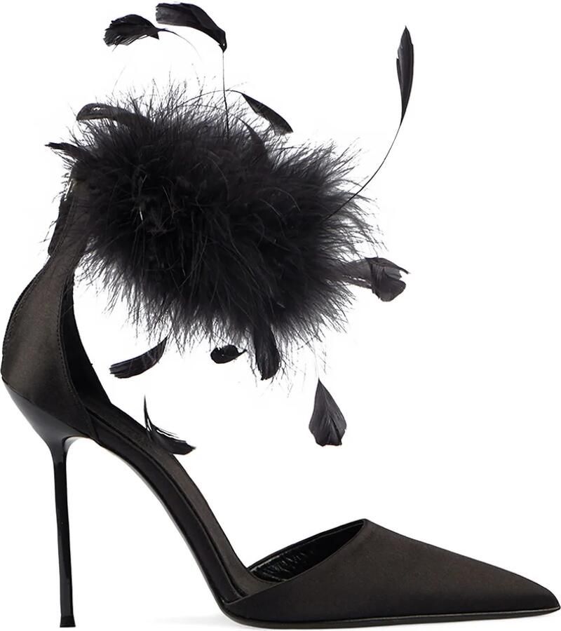 Paris Texas 105 mm Lidia pumps Zwart