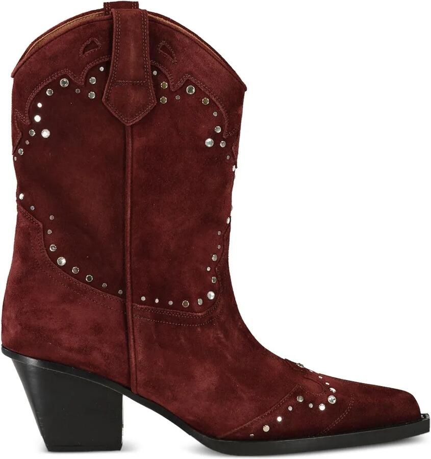 Paris Texas 60mm Janice suede studded boots Bruin - Foto 2