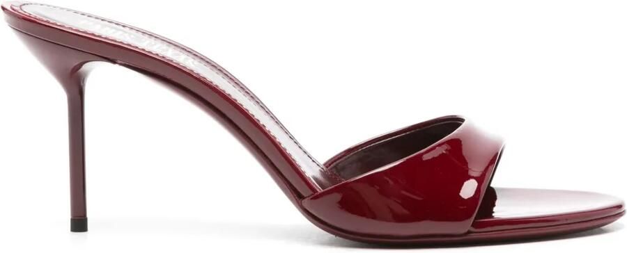 Paris Texas 70 mm Lidia leren sandalen Rood