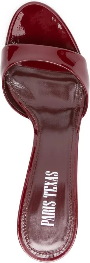 Paris Texas 70 mm Lidia leren sandalen Rood - Foto 4