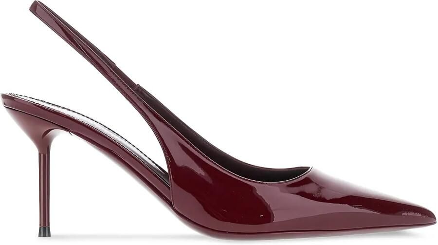 Paris Texas 70 mm Lidia slingback pumps met puntige neus Rood