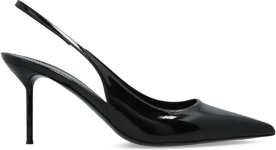 Paris Texas 70 mm Lidia slingback pumps met puntige neus Zwart