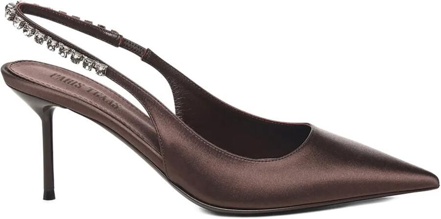 Paris Texas 70mm Lidia slingback pumps Bruin