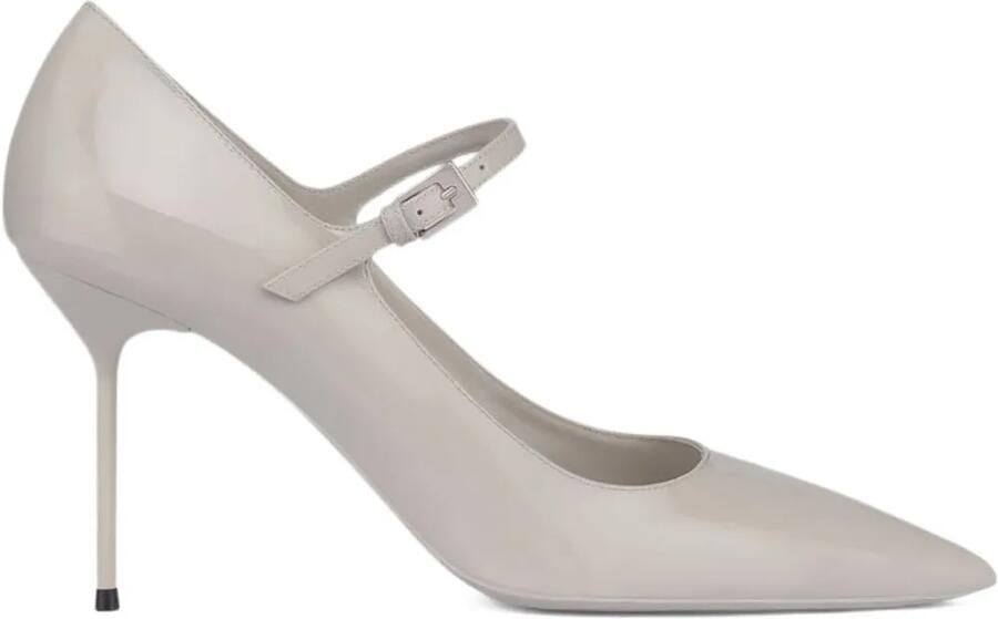 Paris Texas 90 mm Lidia pumps met puntige neus Grijs - Foto 1