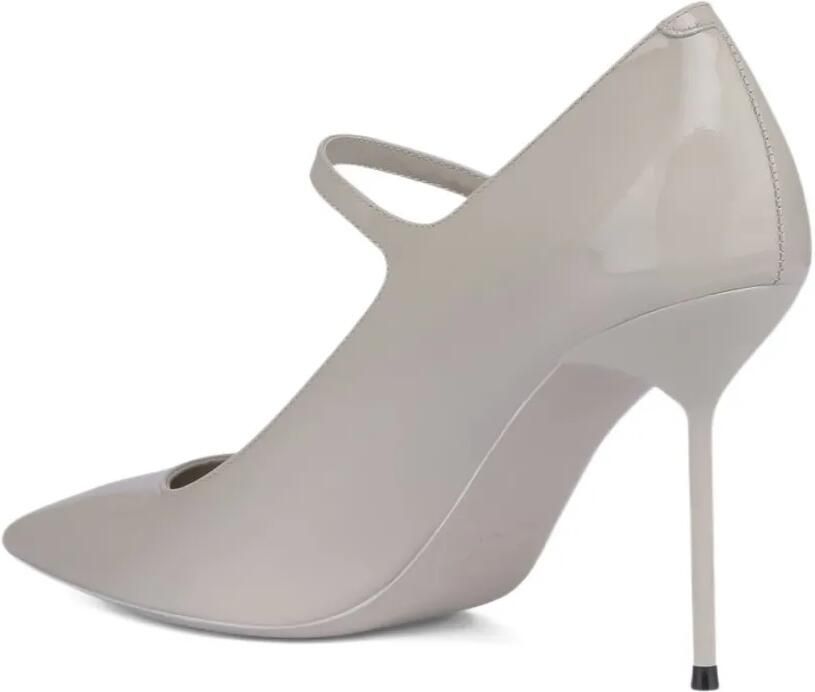 Paris Texas 90 mm Lidia pumps met puntige neus Grijs - Foto 4