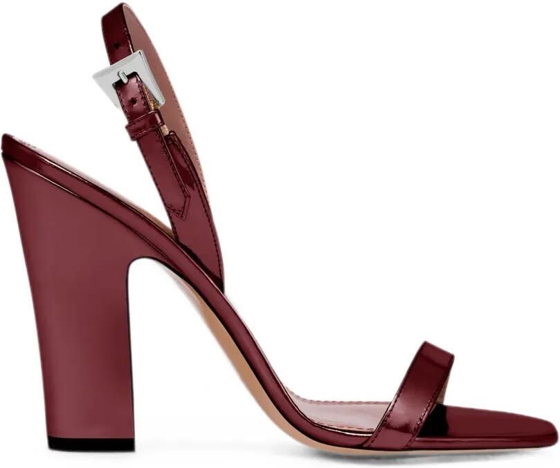 Paris Texas Bea sandalen met gelakte afwerking Rood