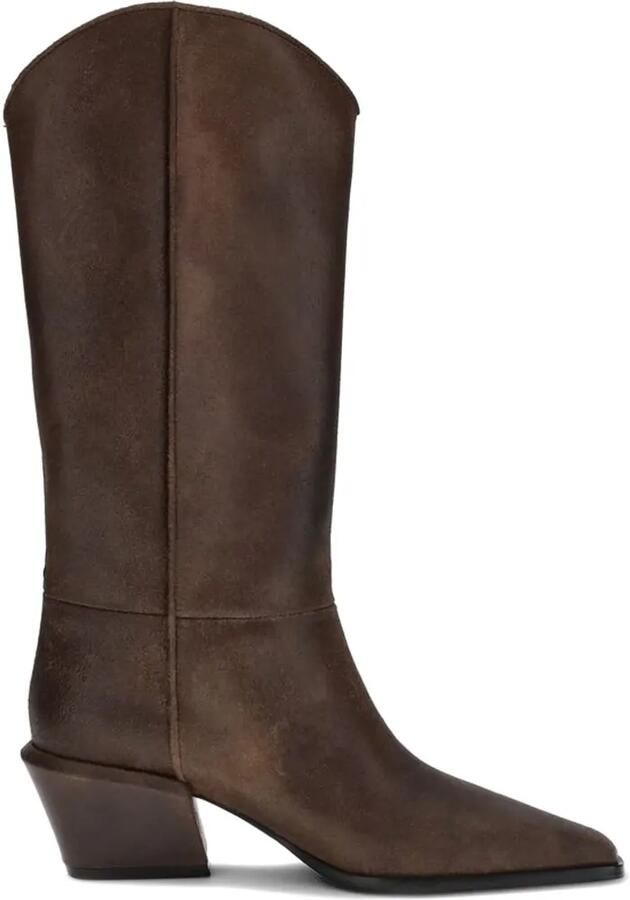 Paris Texas Bettina leren cowboylaarzen Bruin