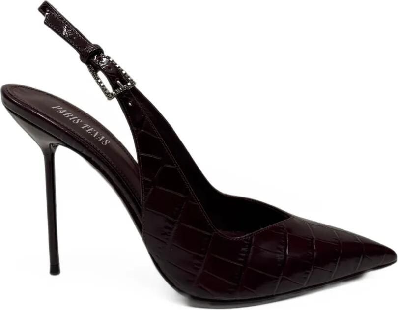 Paris Texas Lidia buckle-detail sandals Rood