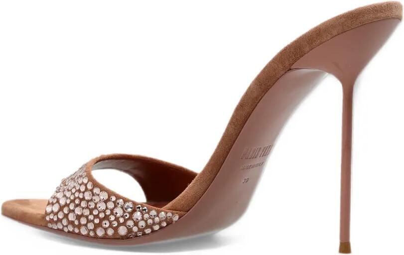 Paris Texas Lidia crystal-embellished sandals Beige - Foto 3
