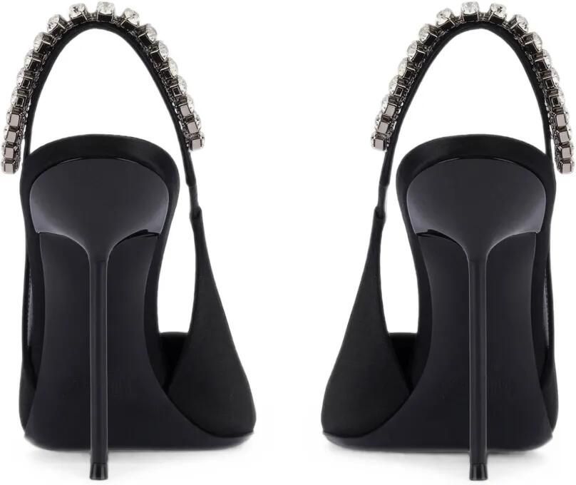 Paris Texas Lidia stiletto sandalen verfraaid met kristallen Zwart - Foto 3