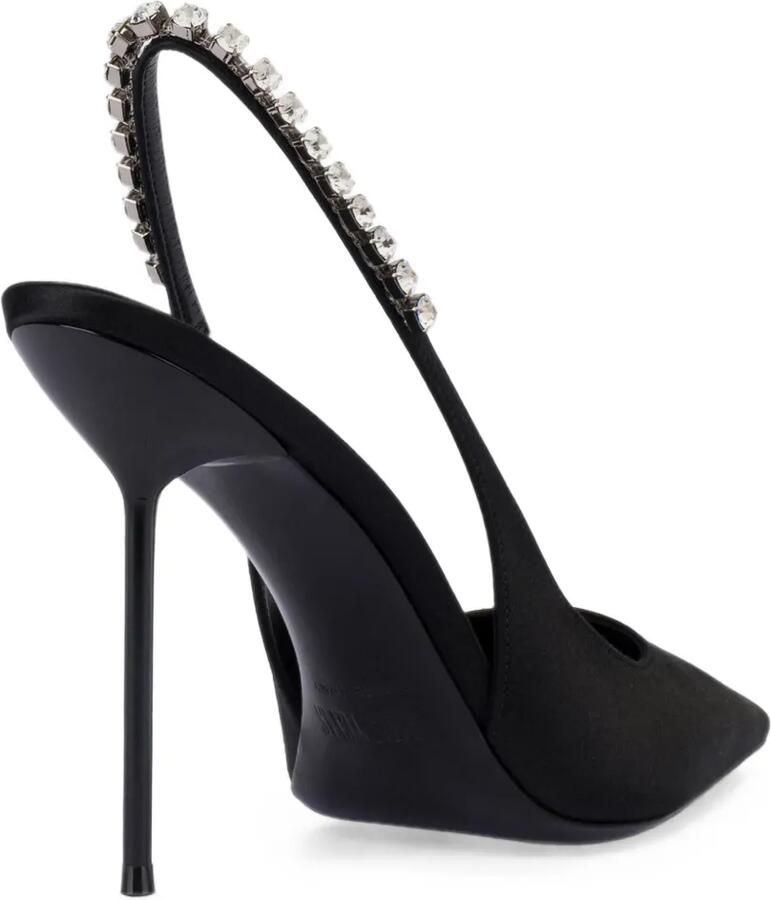 Paris Texas Lidia stiletto sandalen verfraaid met kristallen Zwart - Foto 2