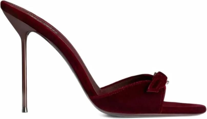 Paris Texas Lidia jewel-buckle sandals Rood