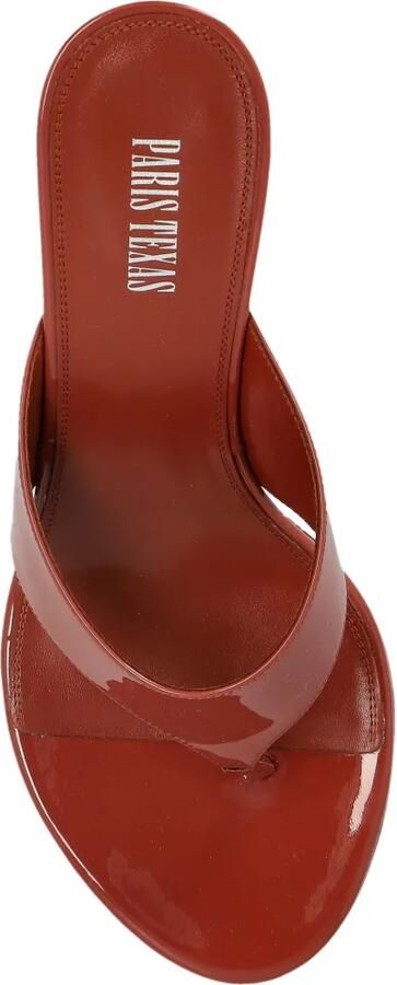 Paris Texas Lidia lakleren sandalen Bruin - Foto 3