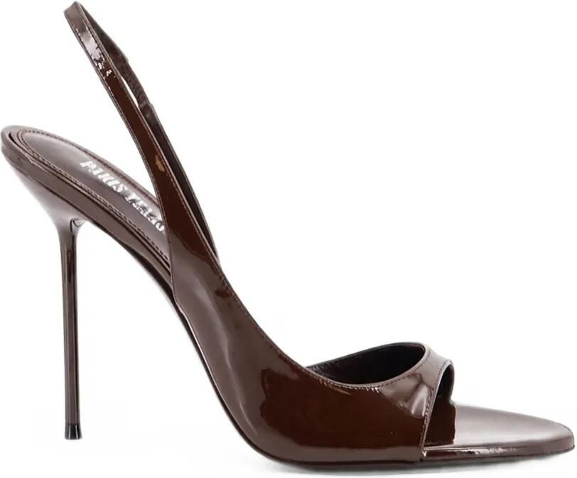 Paris Texas Lidia lakleren sandalen Bruin