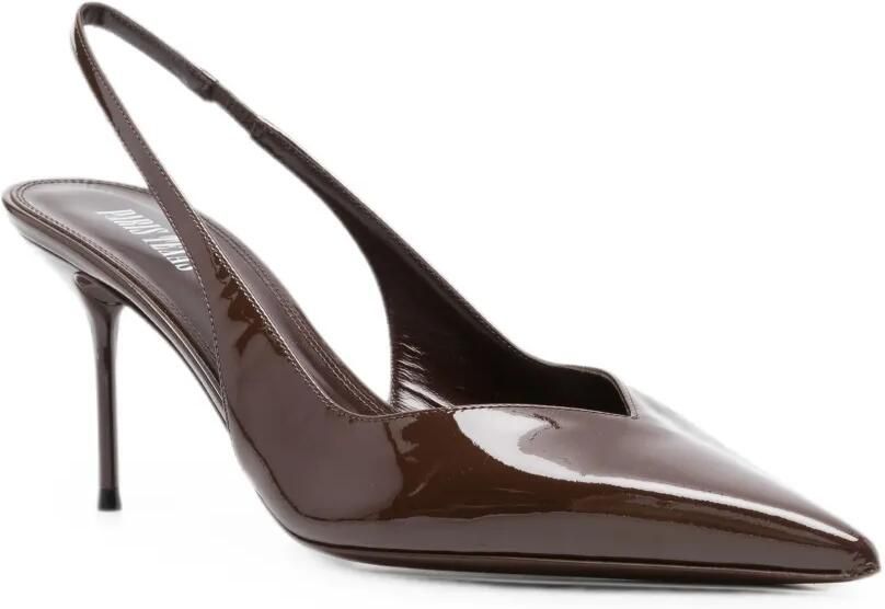 Paris Texas Lidia lakleren slingback pumps Bruin - Foto 2