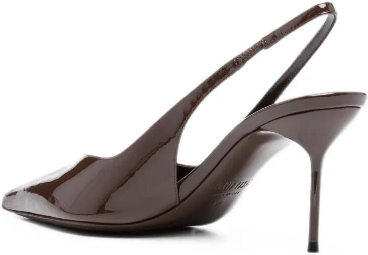 Paris Texas Lidia lakleren slingback pumps Bruin - Foto 3