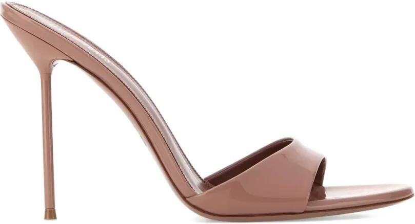 Paris Texas Lidia leren sandalen Beige