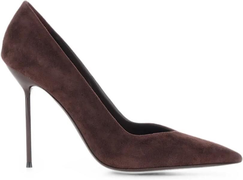 Paris Texas Lidia pumps met puntige neus Bruin