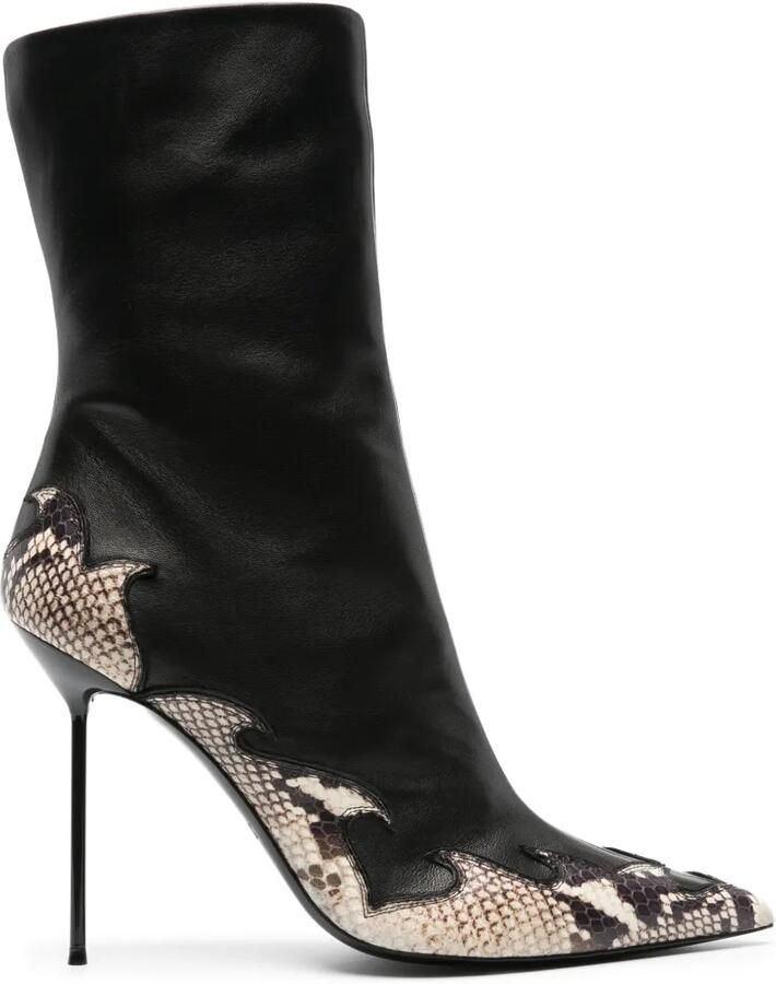 Paris Texas Lidia Queen Of Hearts 105 enkellaarzen Zwart
