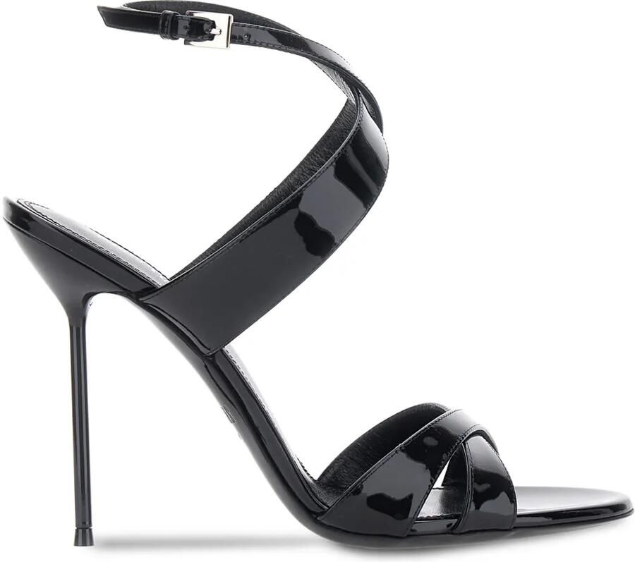 Paris Texas Lidia sandalen met gekruiste bandjes Zwart