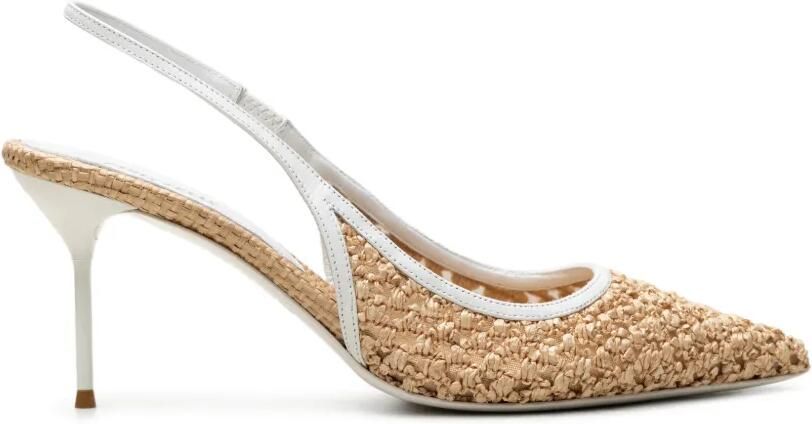 Paris Texas Lidia slingback pumps Beige