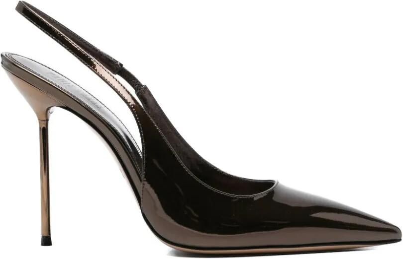 Paris Texas Lidia slingback pumps met bandje Bruin