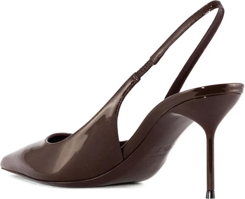 Paris Texas Lidia slingback pumps met puntige neus Bruin - Foto 3