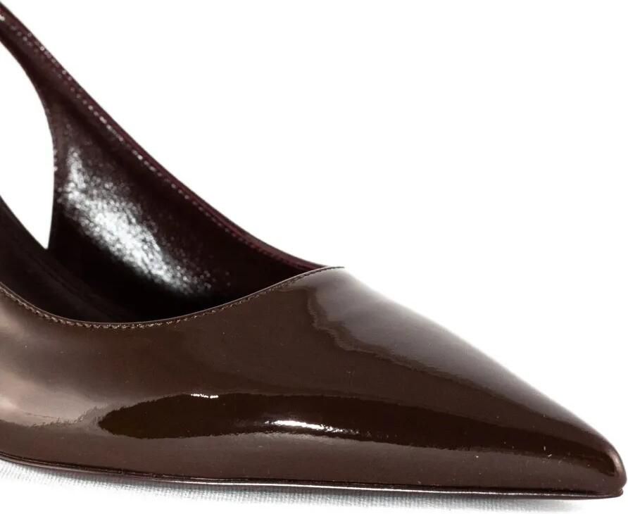Paris Texas Lidia slingback pumps met puntige neus Bruin - Foto 2