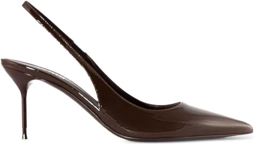 Paris Texas Lidia slingback pumps met puntige neus Bruin - Foto 4