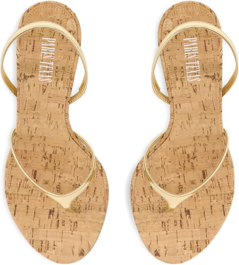 Paris Texas Lidia slingback sandalen Goud - Foto 2