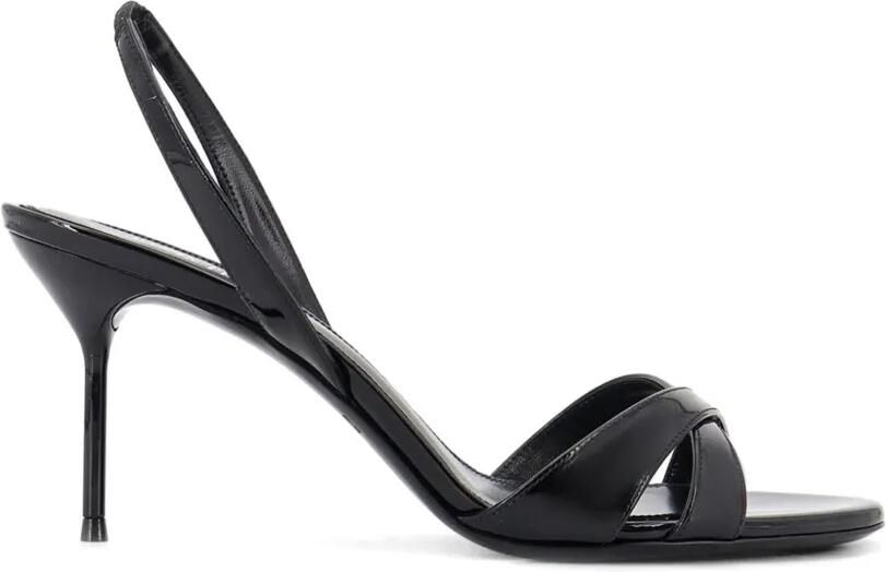 Paris Texas Lidia slingback sandalen Zwart