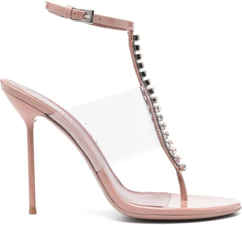 Paris Texas Lidia verfraaide sandalen Roze