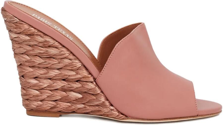 Paris Texas Sandalen met sleehak Roze